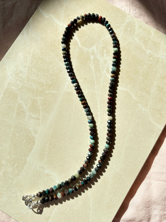 16.5" Chrysocolla Necklace